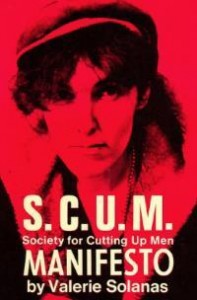 valerie solanas scum manifesto