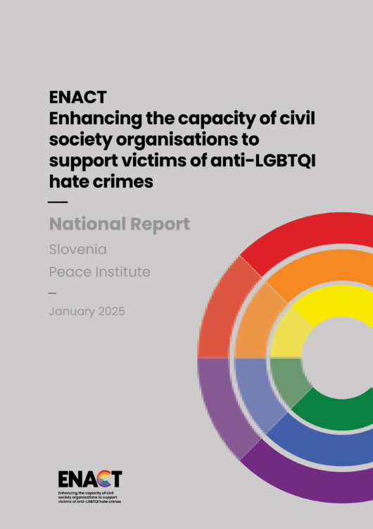 Nacionalno poročilo o zločinih iz sovraštva zoper LGBTIQ+ osebe